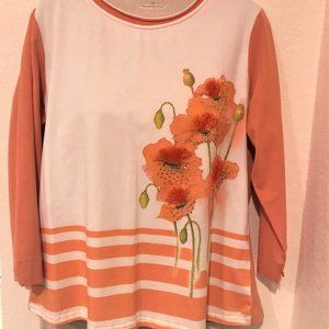 Cool Floral Top long sleeve